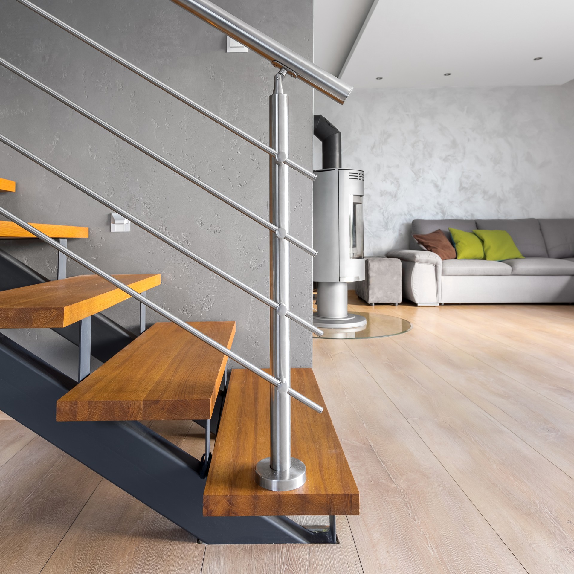 Vaporwave Railing Modern Design Meets Practicality with Vertical Cable Railing ...